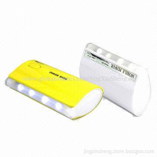 Portable Power Bank, 5V 1A Output, Multicolor Available
